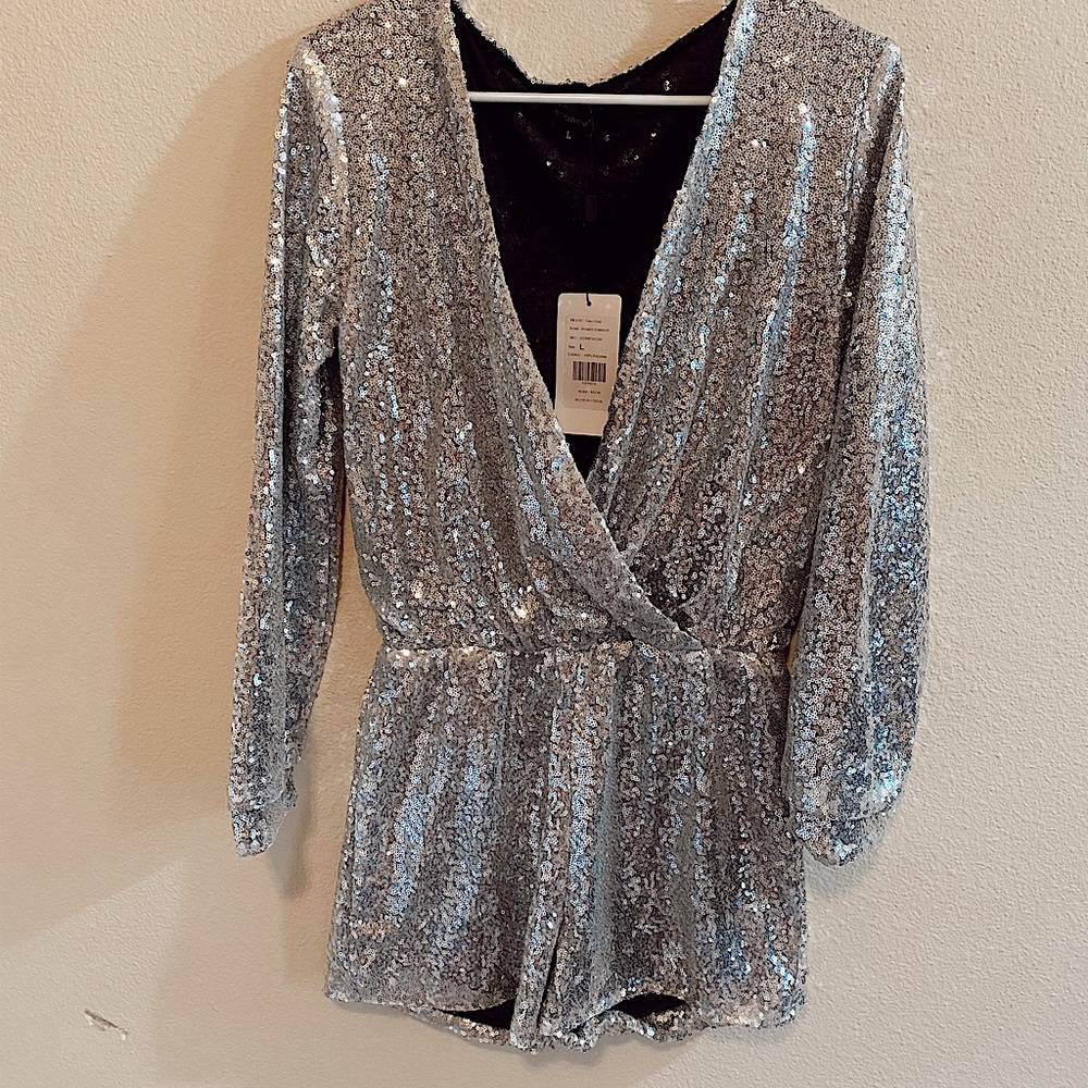 COPY - NWT Sequin Romper